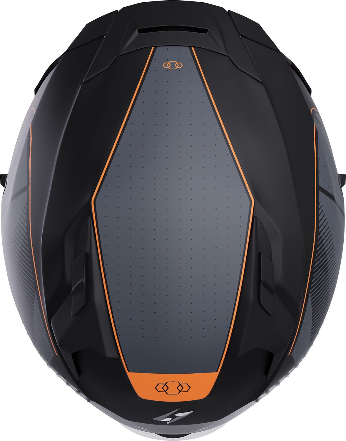 Helmet BLASTER TRON Neon Orange Metal Matt STORMER 