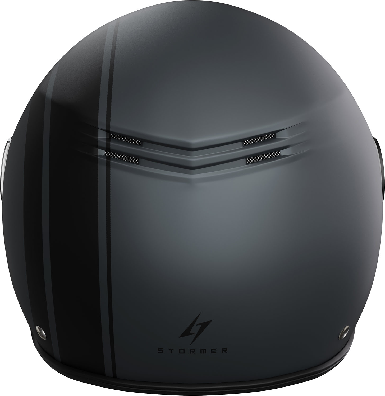 Helmet RIDE PATH Titanium / Grey Metal Matt STORMER 