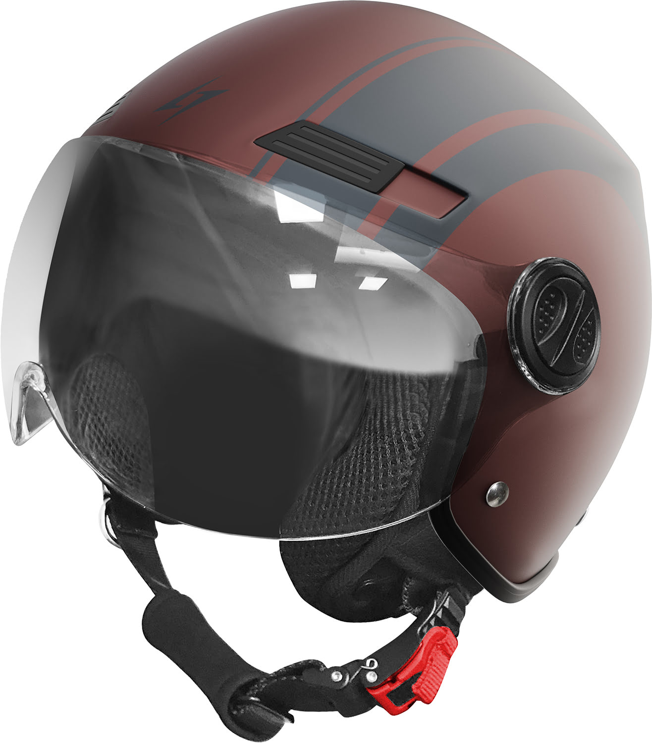 Capacete RIDE PATH Chocolate Metal Mate STORMER 