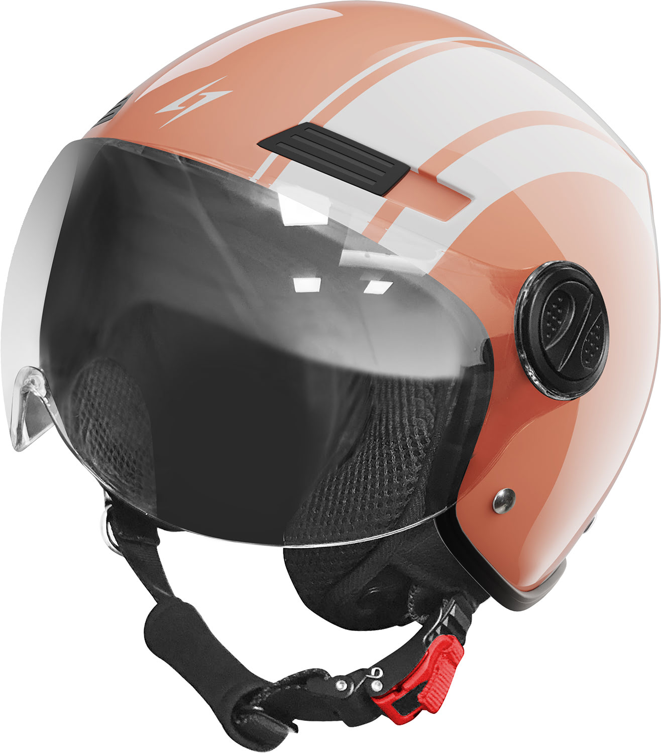 Helmet RIDE PATH Corail Glossy STORMER 
