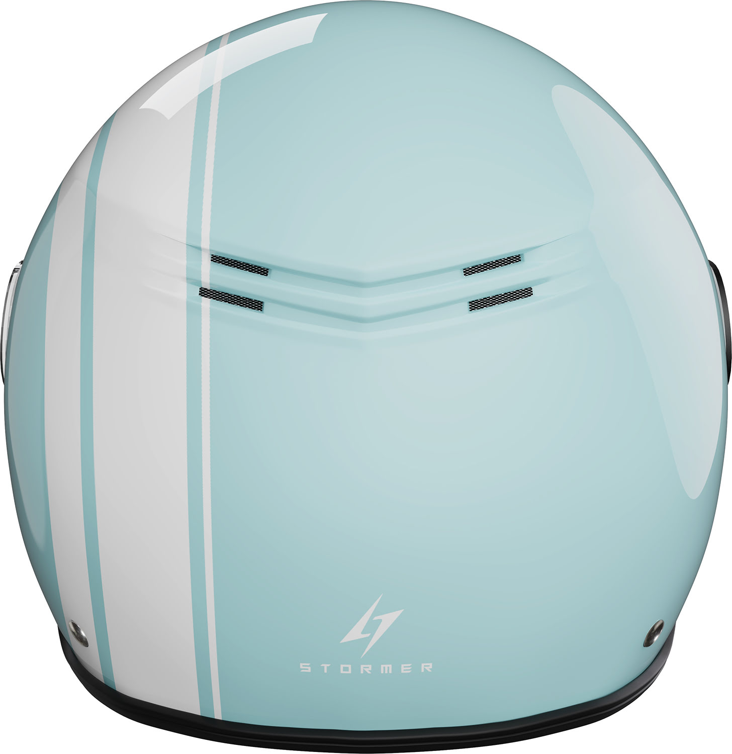 Capacete RIDE PATH Turquesa Brilho STORMER 