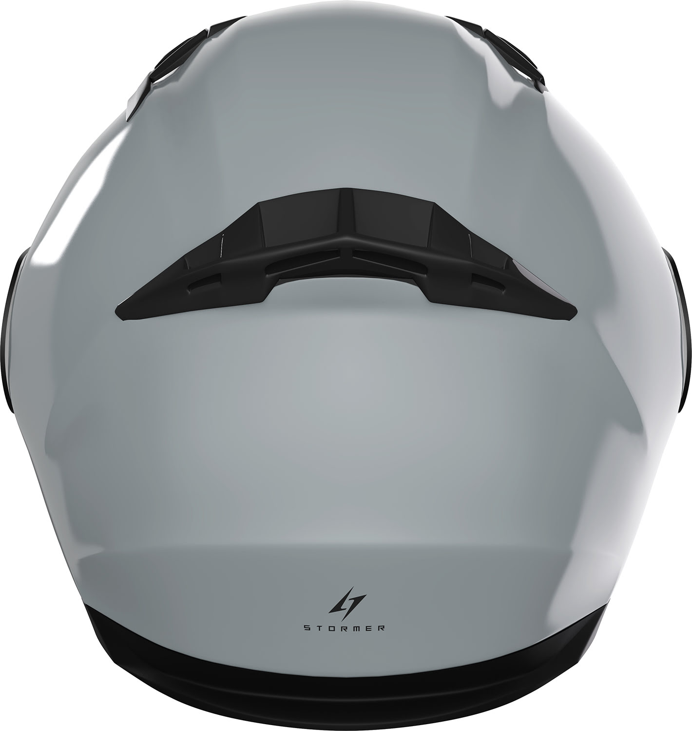 Capacete SPARK Cinza Nardo Brilho STORMER 