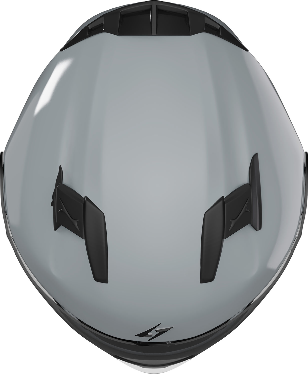 Capacete SPARK Cinza Nardo Brilho STORMER 