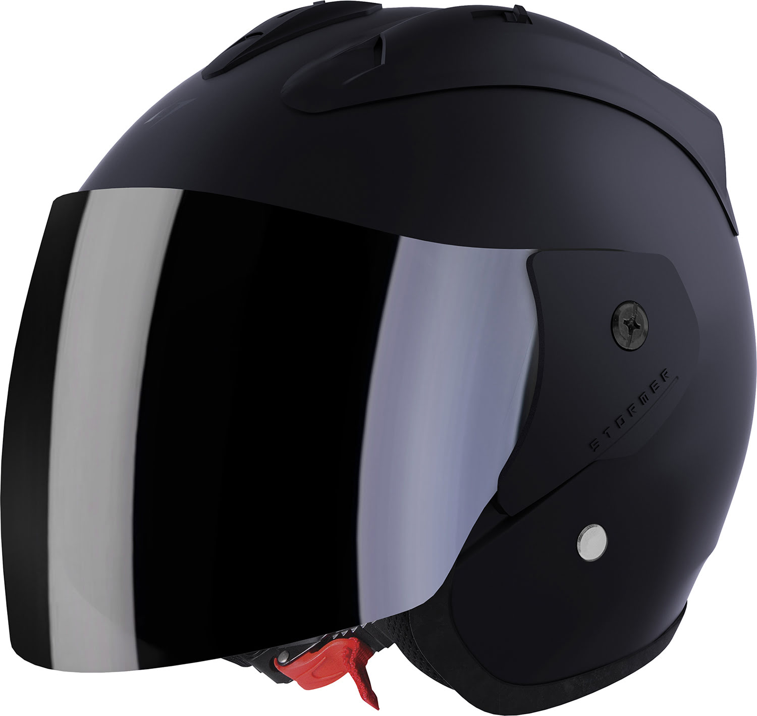 Helmet SUN EVO 2.0 Black Matt STORMER 