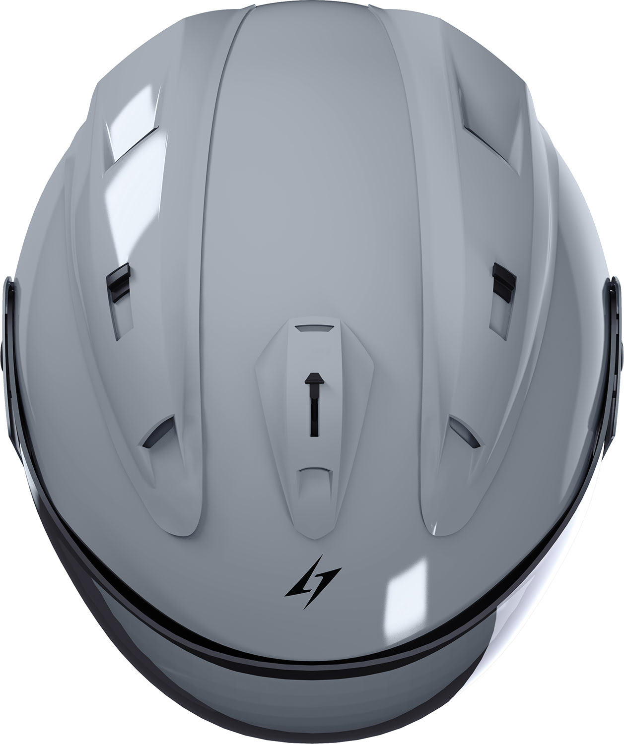 Capacete SUN EVO 2.0 Cinza Nardo Brilho STORMER 