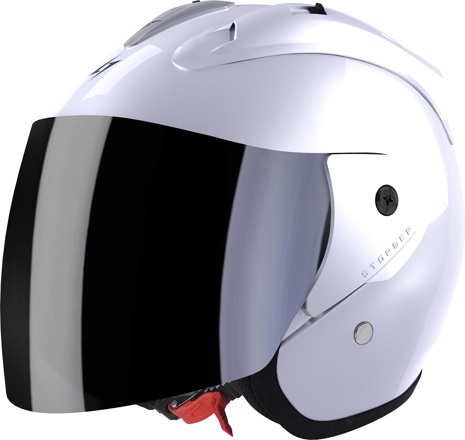Helmet SUN EVO 2.0 White Pearly STORMER 