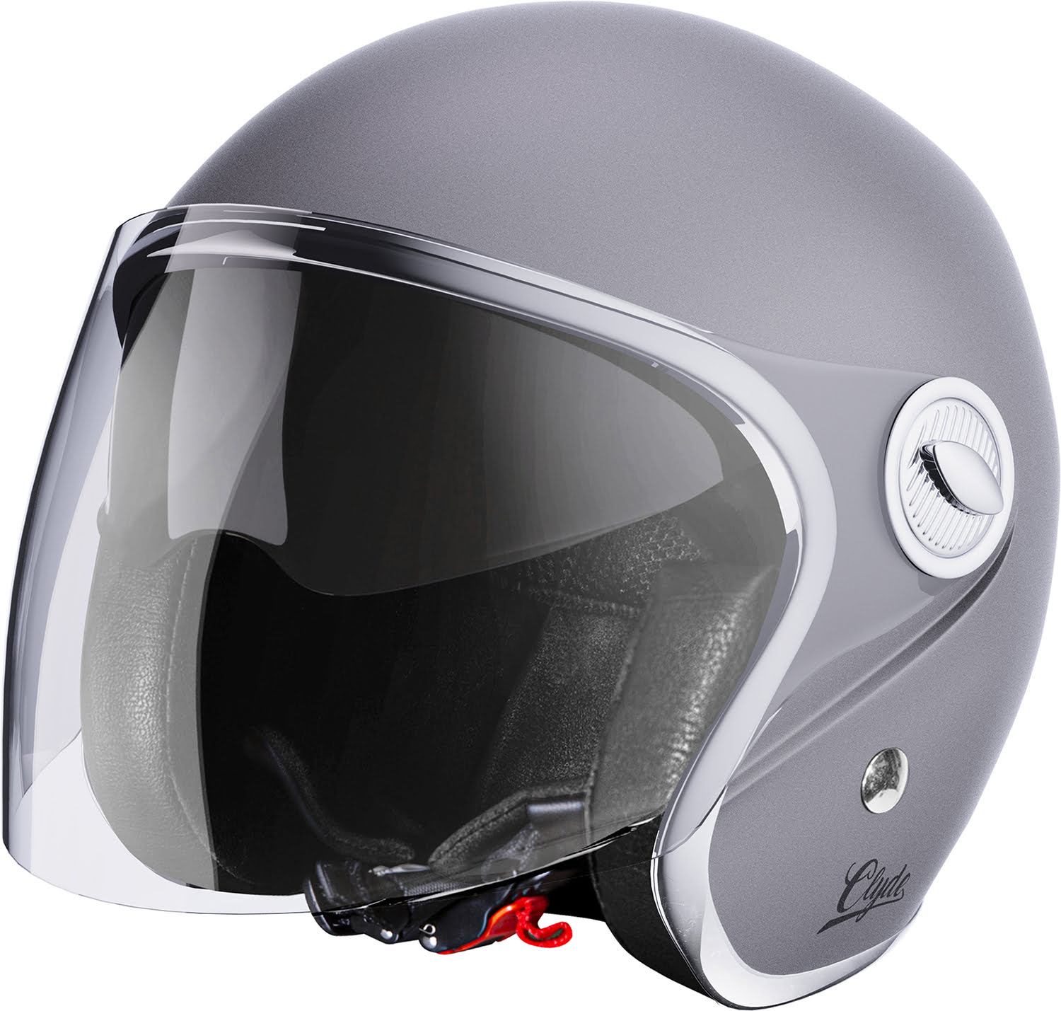 Helmet CLYDE Grey / Gunmetal Matt STORMER 