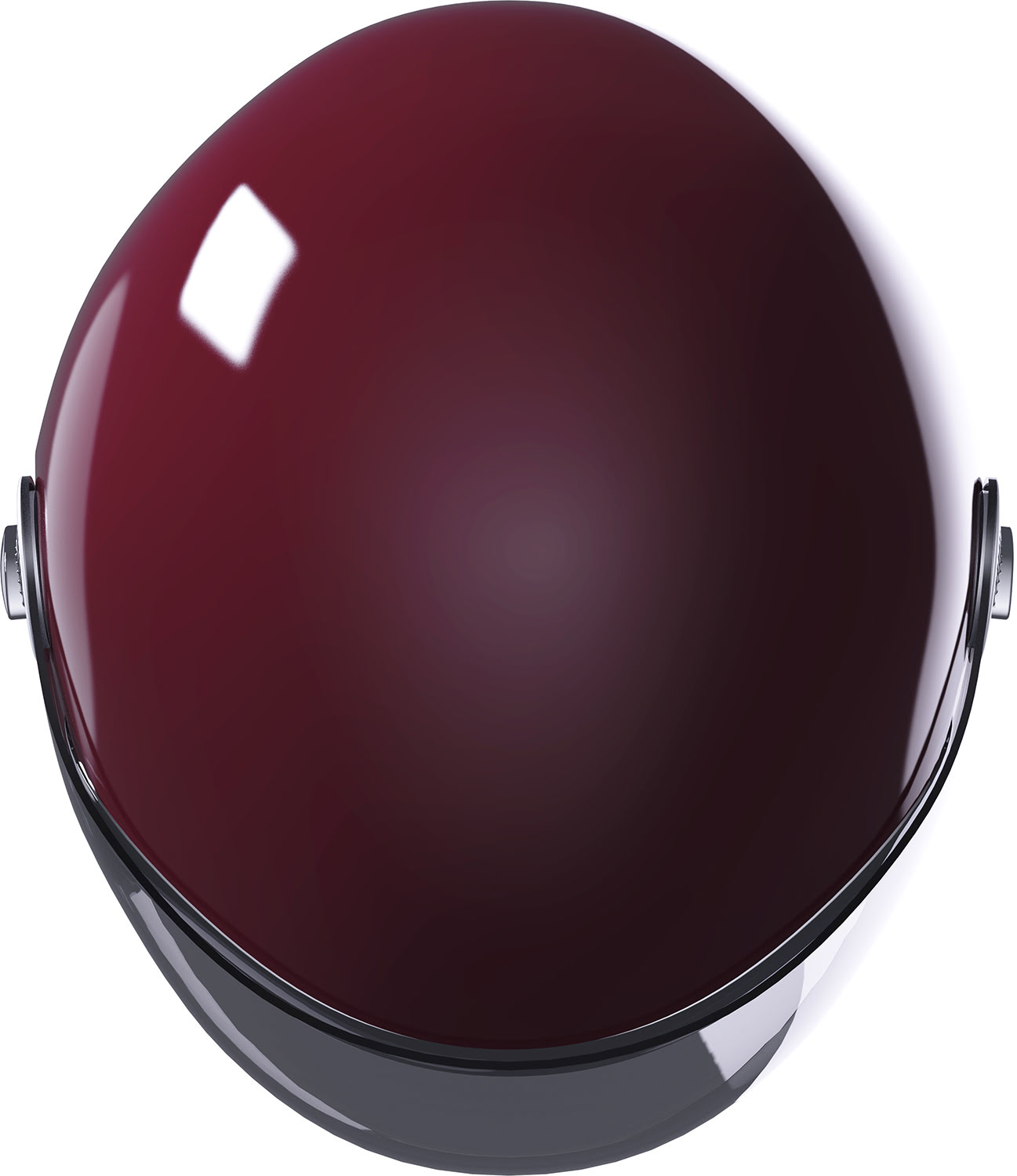 Helmet CLYDE Burgundy Glossy STORMER 