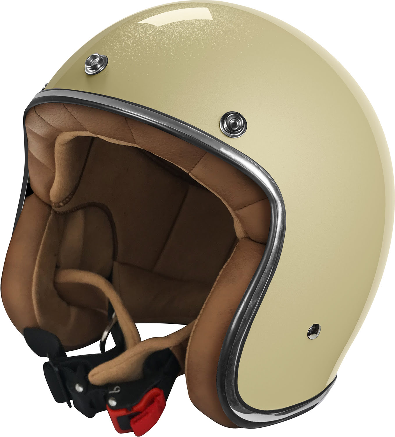 Capacete QUARTZ Branco Sujo Pérola STORMER 