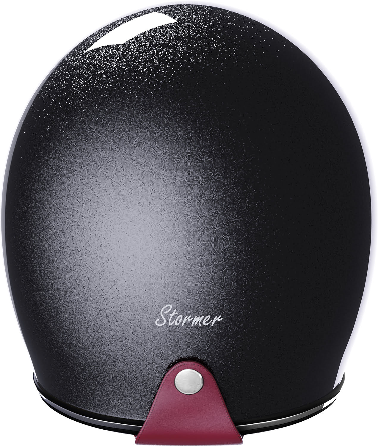 Capacete QUARTZ GLITTER Preto Pérola STORMER 