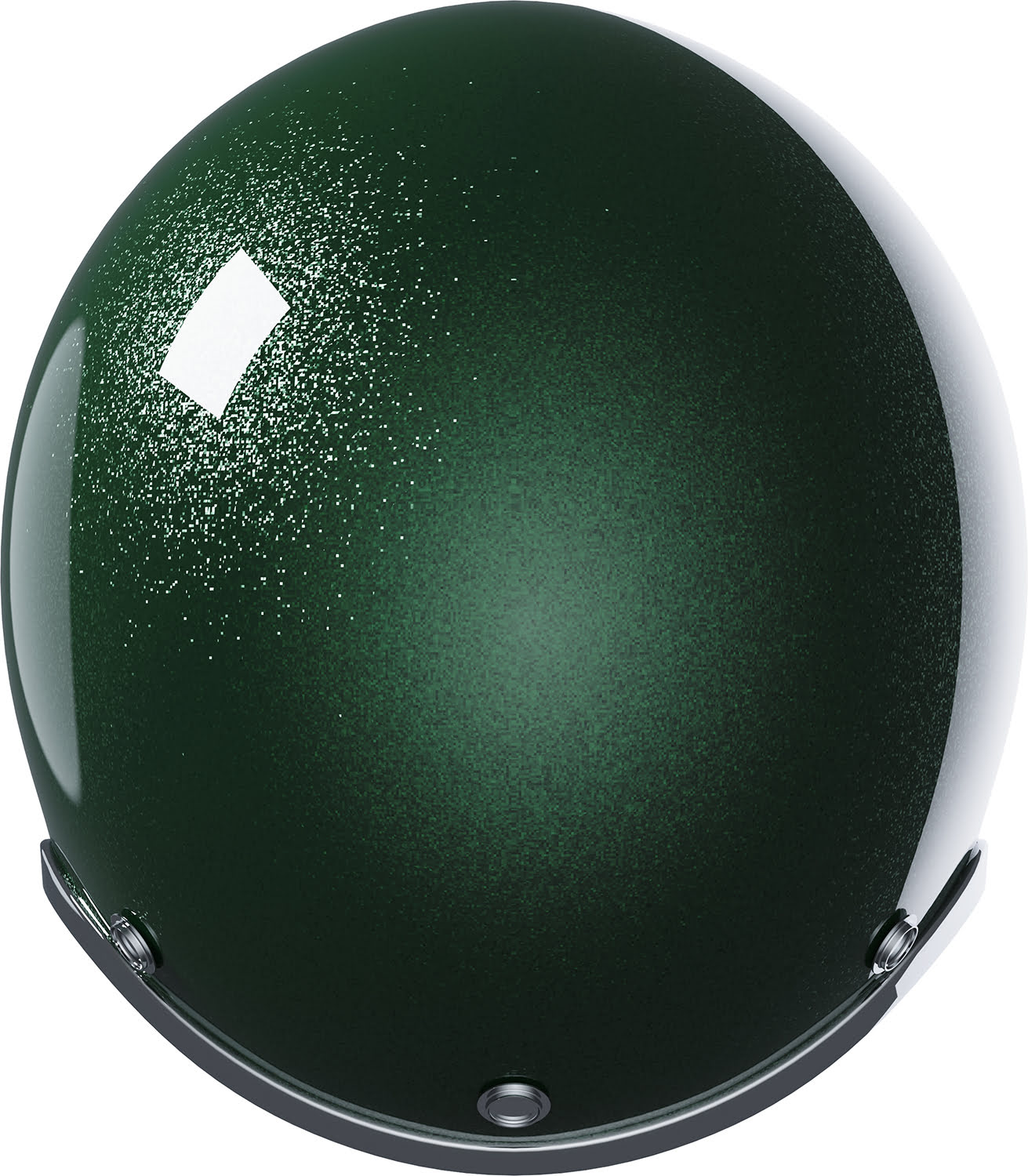 Capacete QUARTZ GLITTER Verde Brilho STORMER 