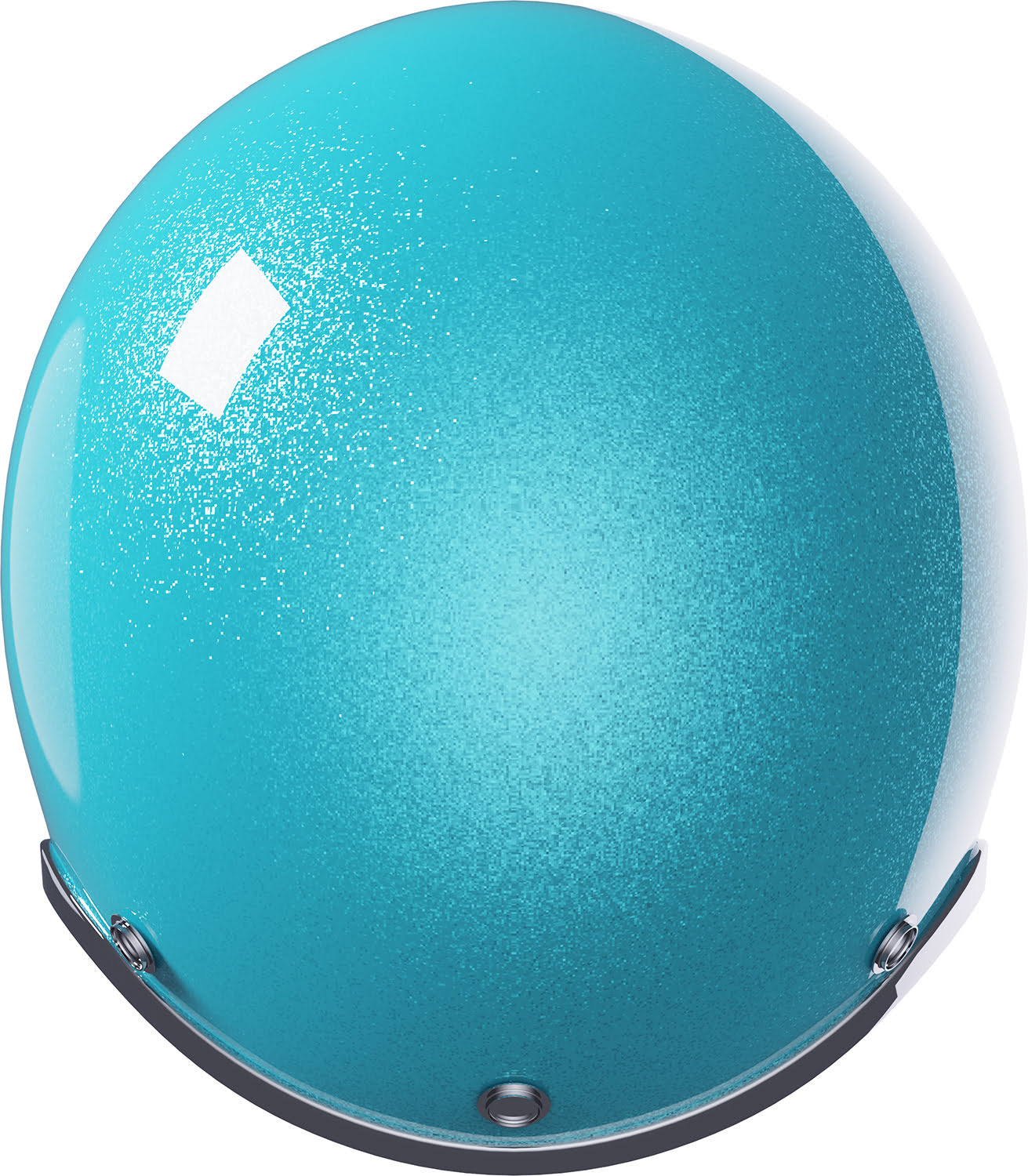 Capacete QUARTZ GLITTER Turquesa Brilho STORMER 