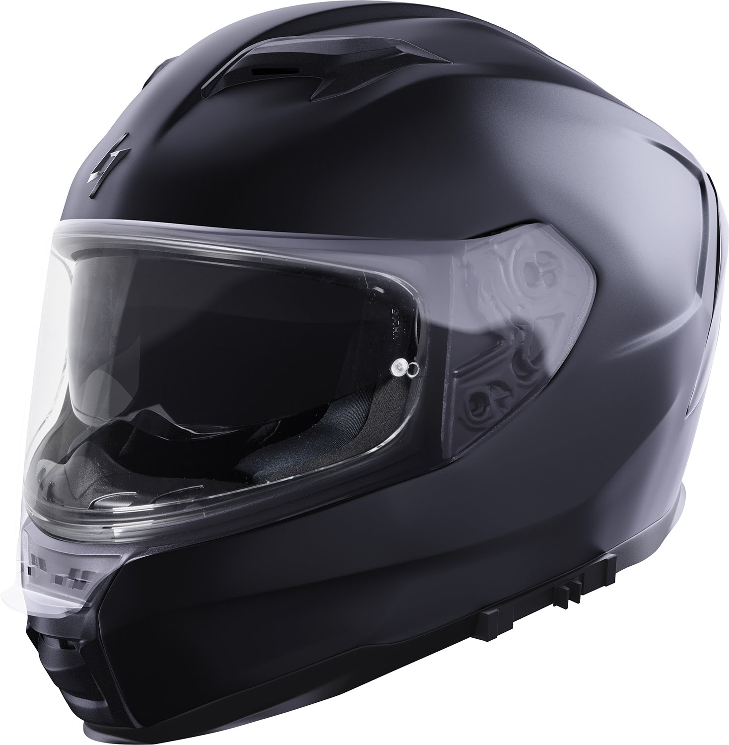 Helmet ZS 1001 SOLID Black Matt STORMER 