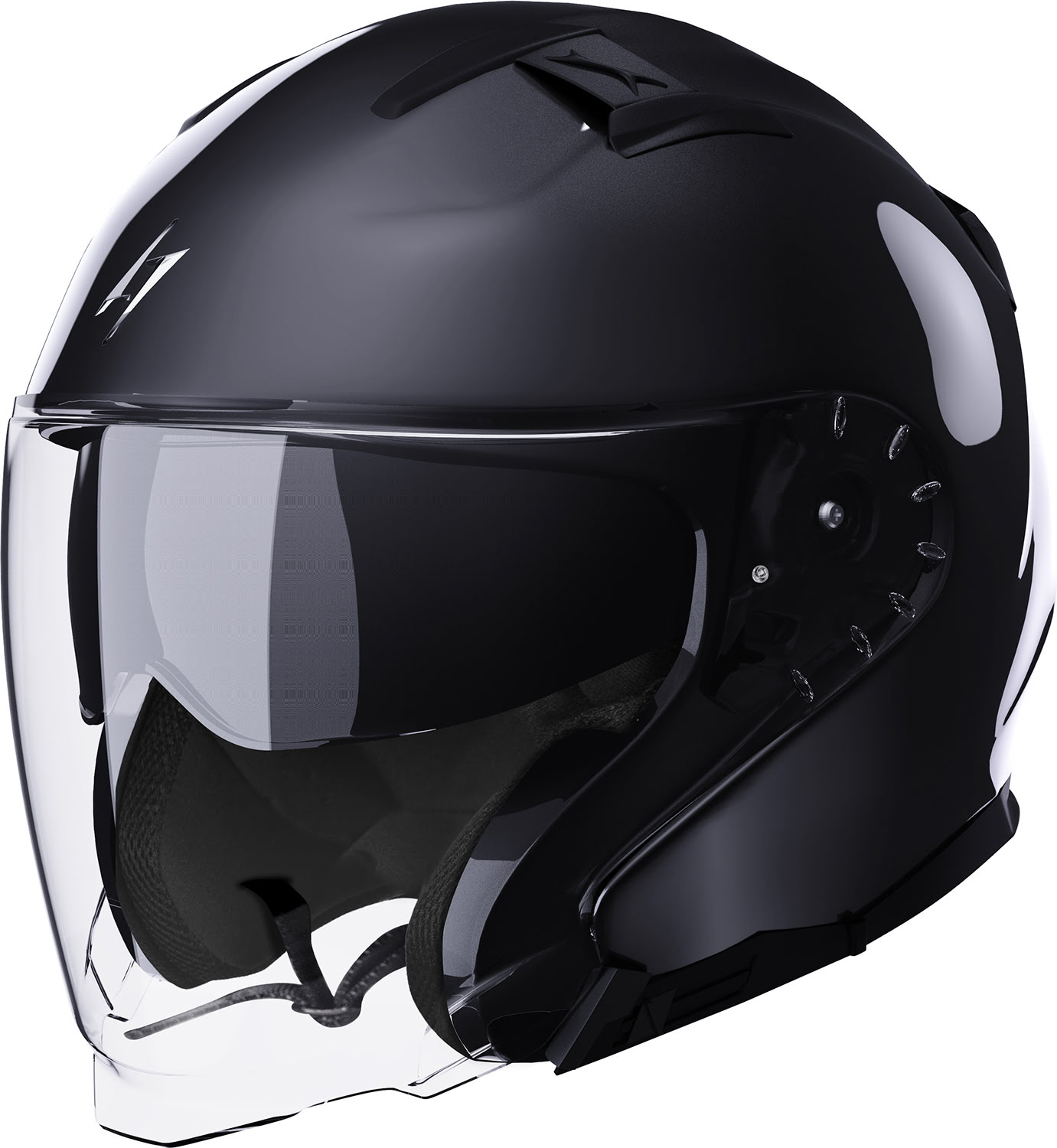 Helmet RIVAL SOLID Black Pearly STORMER 