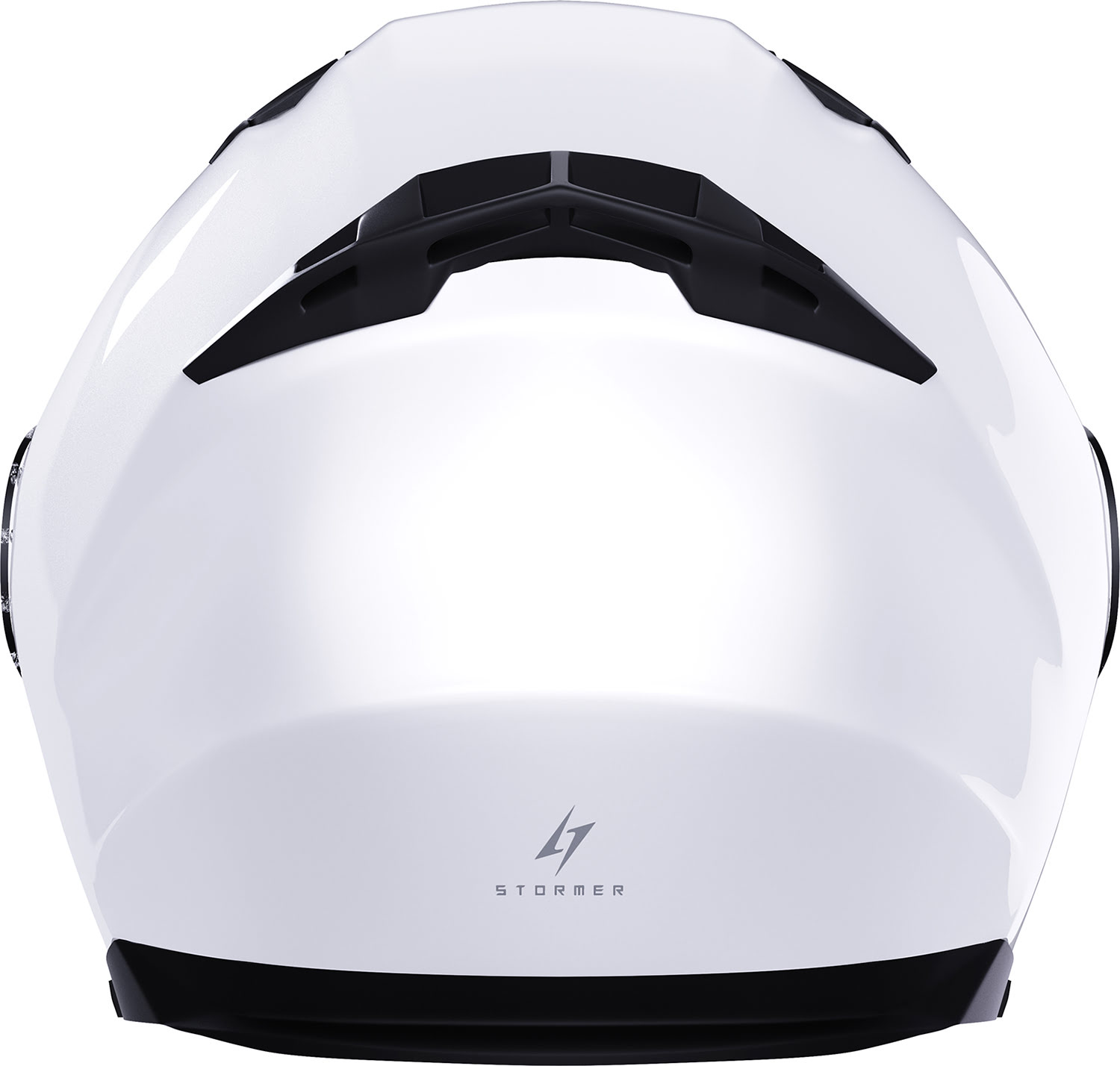Helmet RIVAL SOLID White Pearly STORMER 