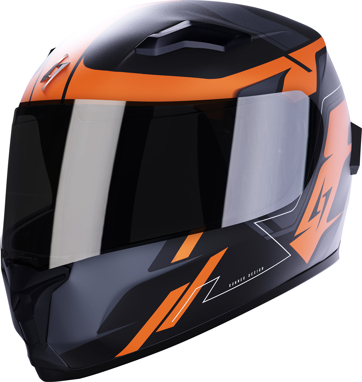 Helmet WISE RUNNER Orange Metal Matt STORMER 