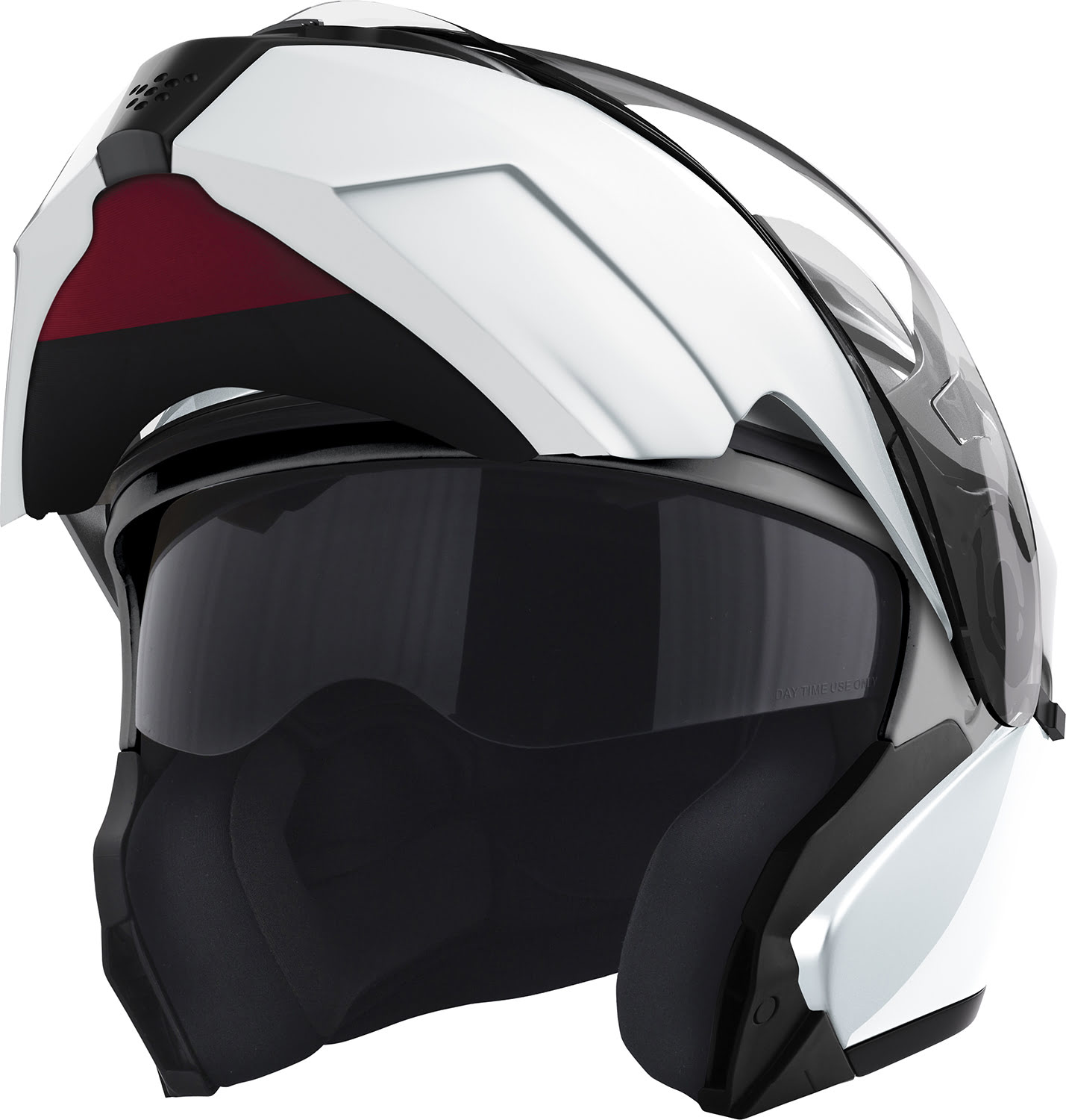 Helmet TURN SOLID White Pearly STORMER 