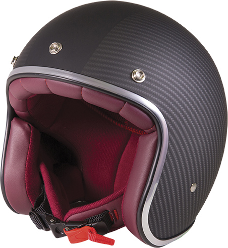Capacete PEARL CARBON Carbono Mate STORMER 