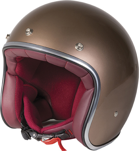 Capacete PEARL SOLID Champagne Brilhante STORMER 