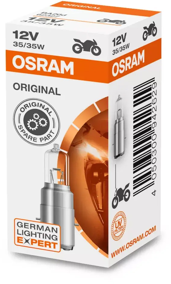 Lâmpada 12V S2 BA20d 35 / 35W original OSRAM 