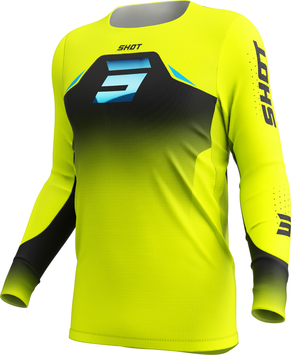 Equipamento AEROLITE PHASE Amarelo Neon SHOT 
