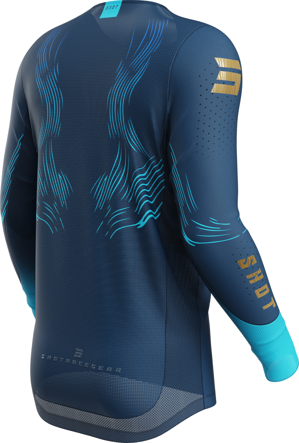 JERSEY AEROLITE VOLT BLUE M SHOT 