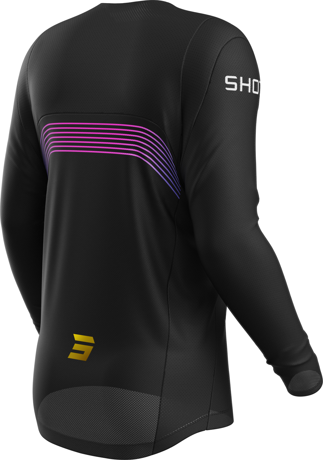 Camisola CONTACT KICKER Preta SHOT 