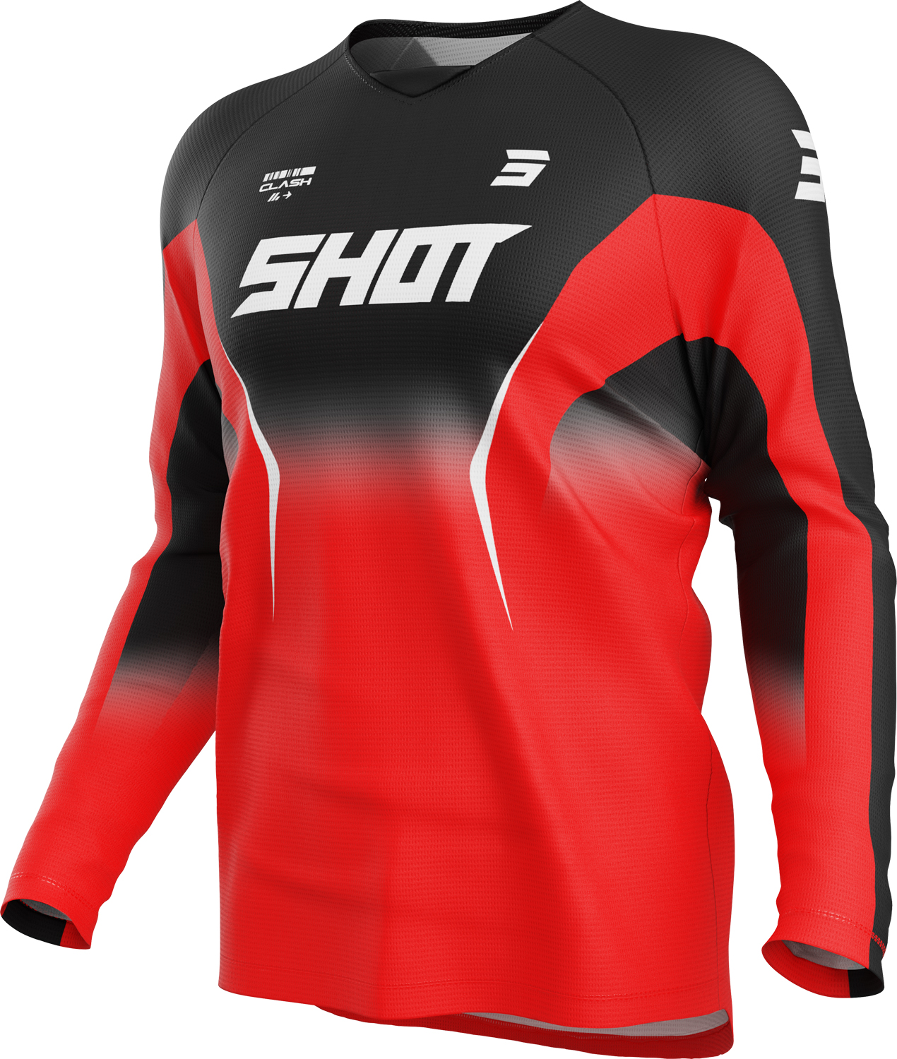 JERSEY DRAW CLASH RED 4XL SHOT 