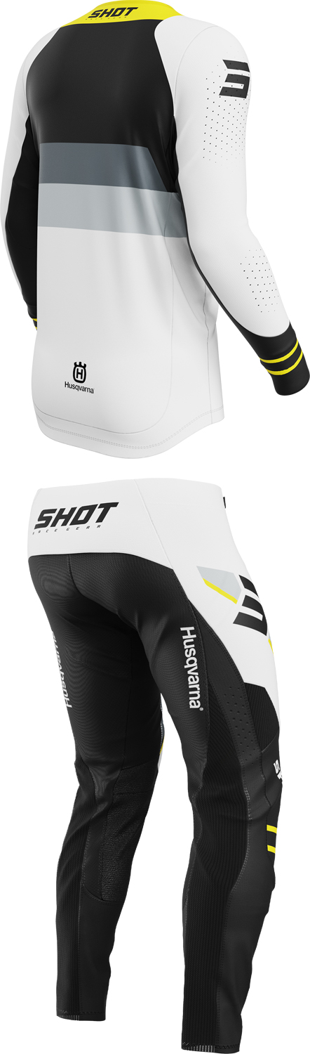 Calças AEROLITE Husqvarna 27 Pretas SHOT 