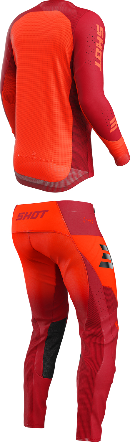 Equipamento AEROLITE PHASE Vermelho SHOT 