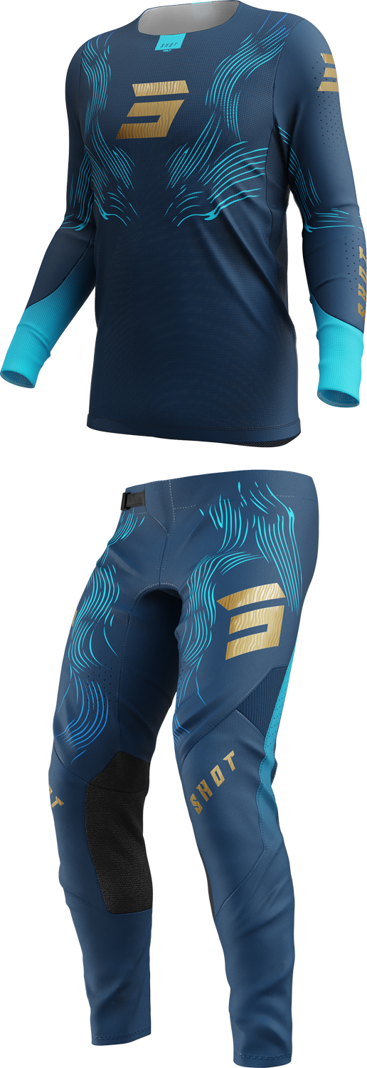Equipamento AEROLITE VOLT Azul SHOT 
