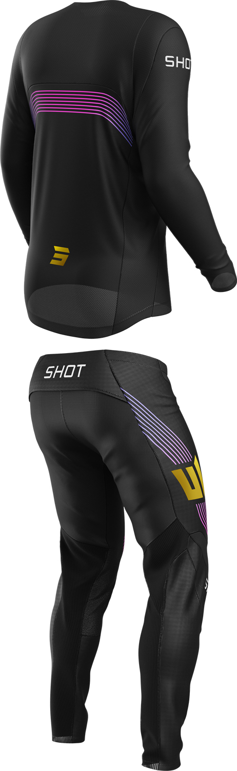 Camisola CONTACT KICKER Preta SHOT 