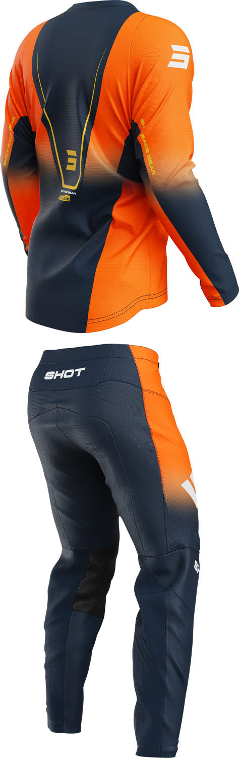 PANTS DEVO FUTURE BLUE ORANGE SHOT 