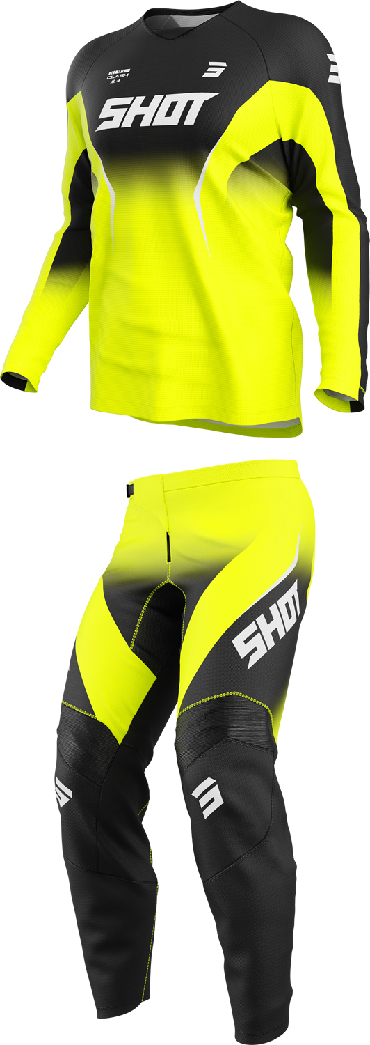 Equipamento DRAW CLASH Amarelo Neon SHOT 