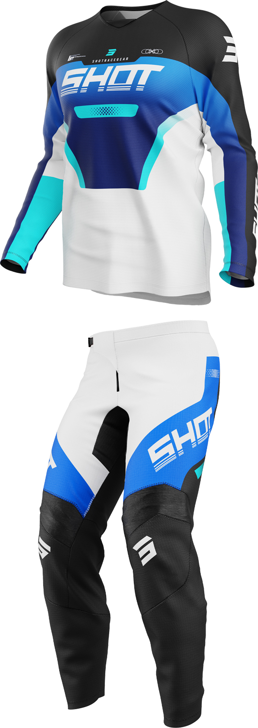 Equipamento Criança DRAW STRUCK Azul SHOT 