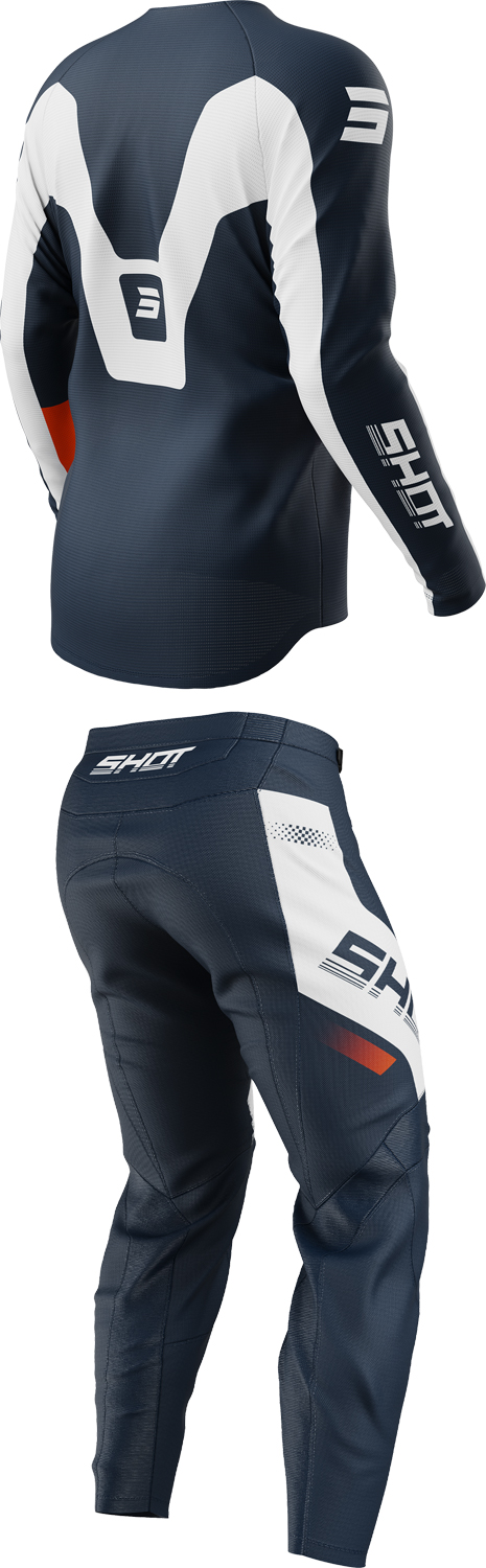 Equipamento Criança DRAW STRUCK Azul / Laranja SHOT 