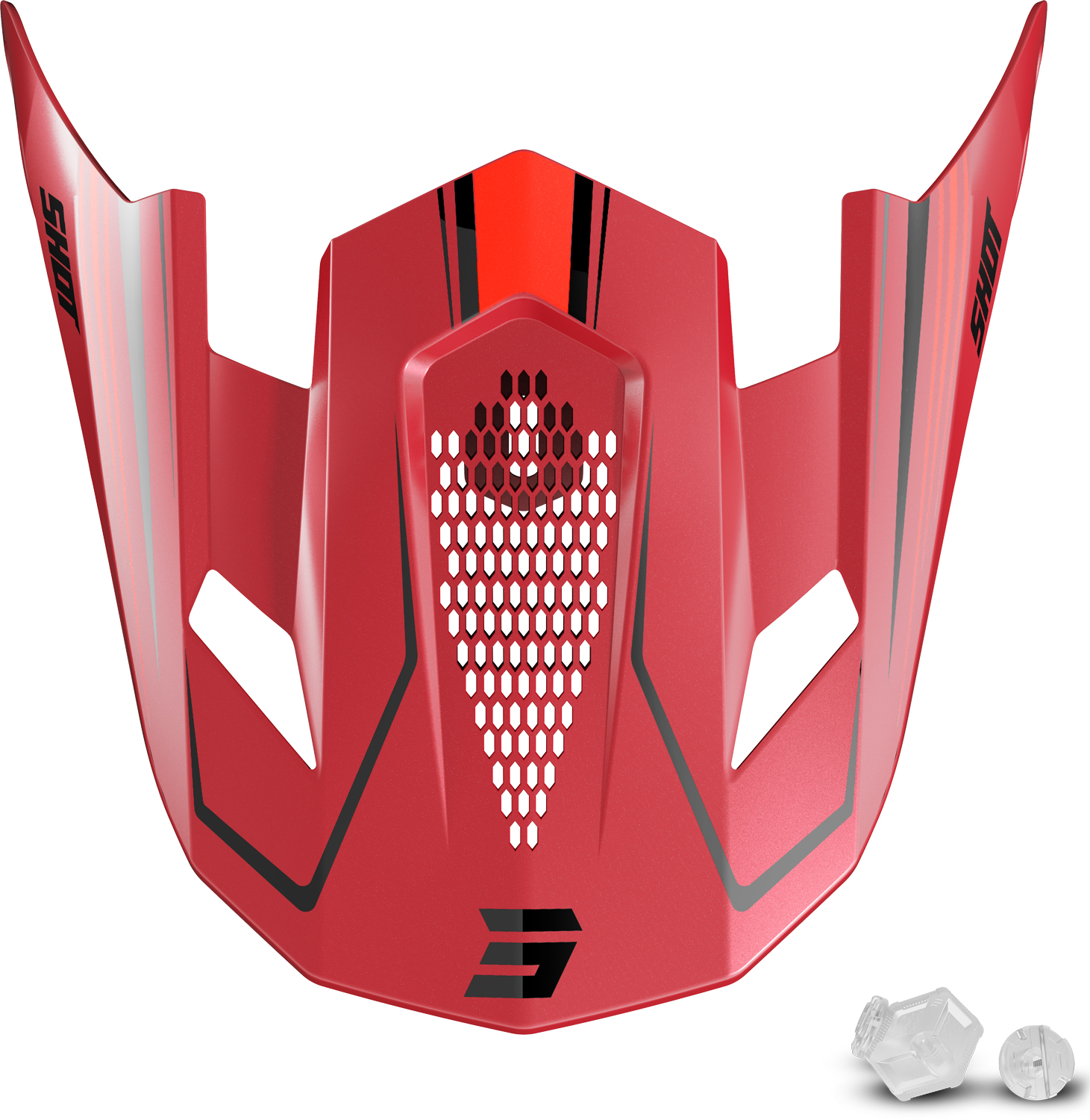 Pala Capacete LITE GLORY Veremelha Pérola SHOT 