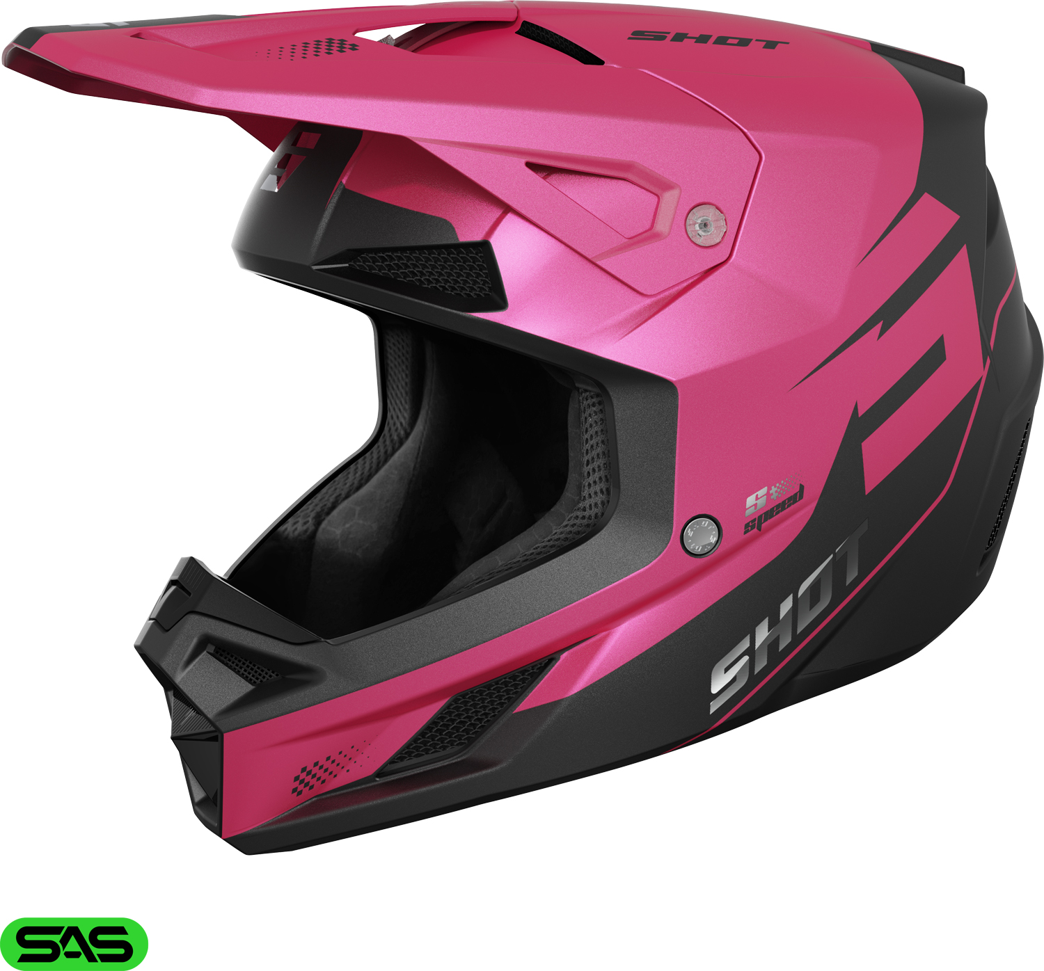 HELMET SPEED S PINK_MATT SHOT 