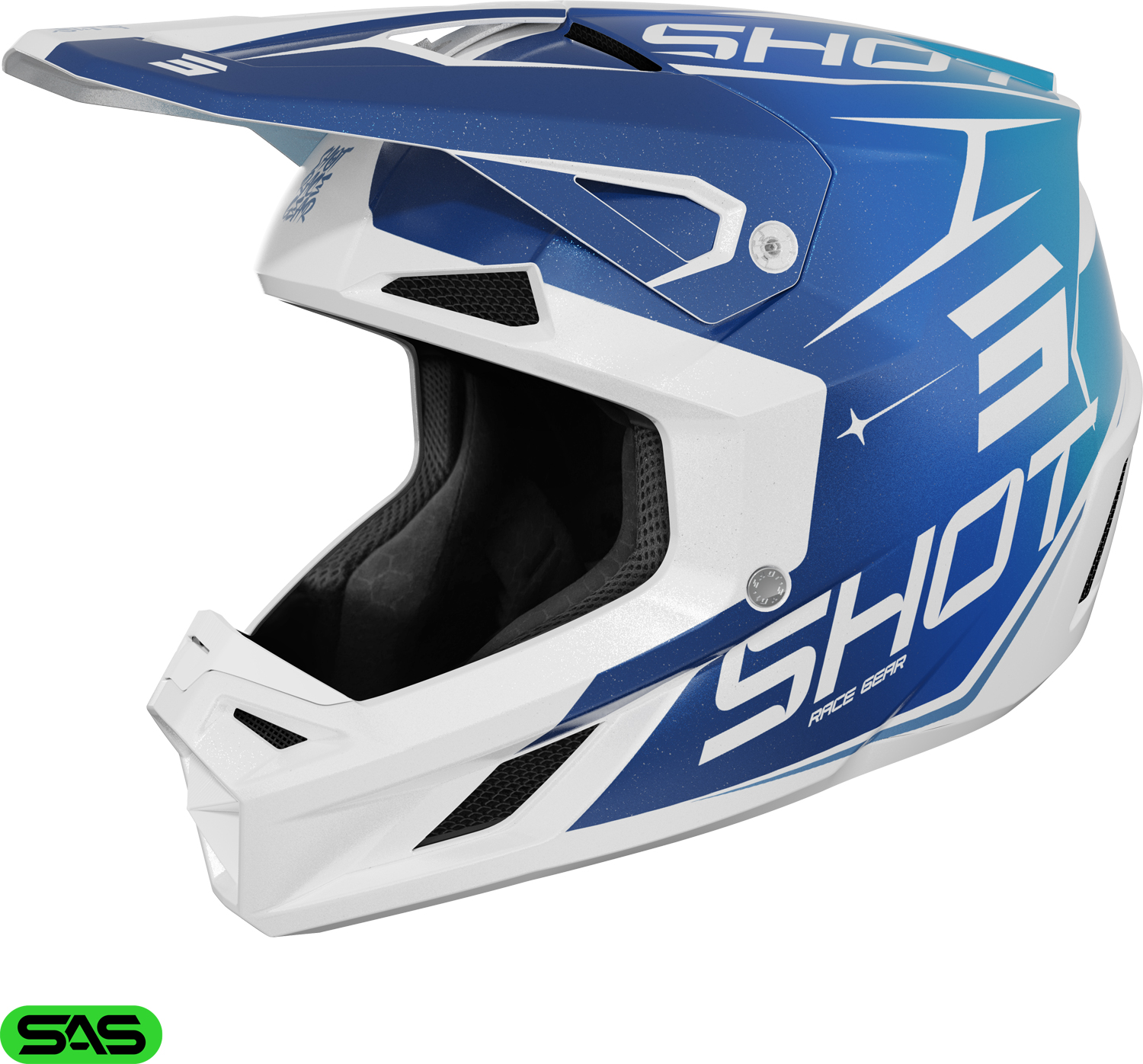 HELMET SPEED SIDE BLUE_PEARLY SHOT 