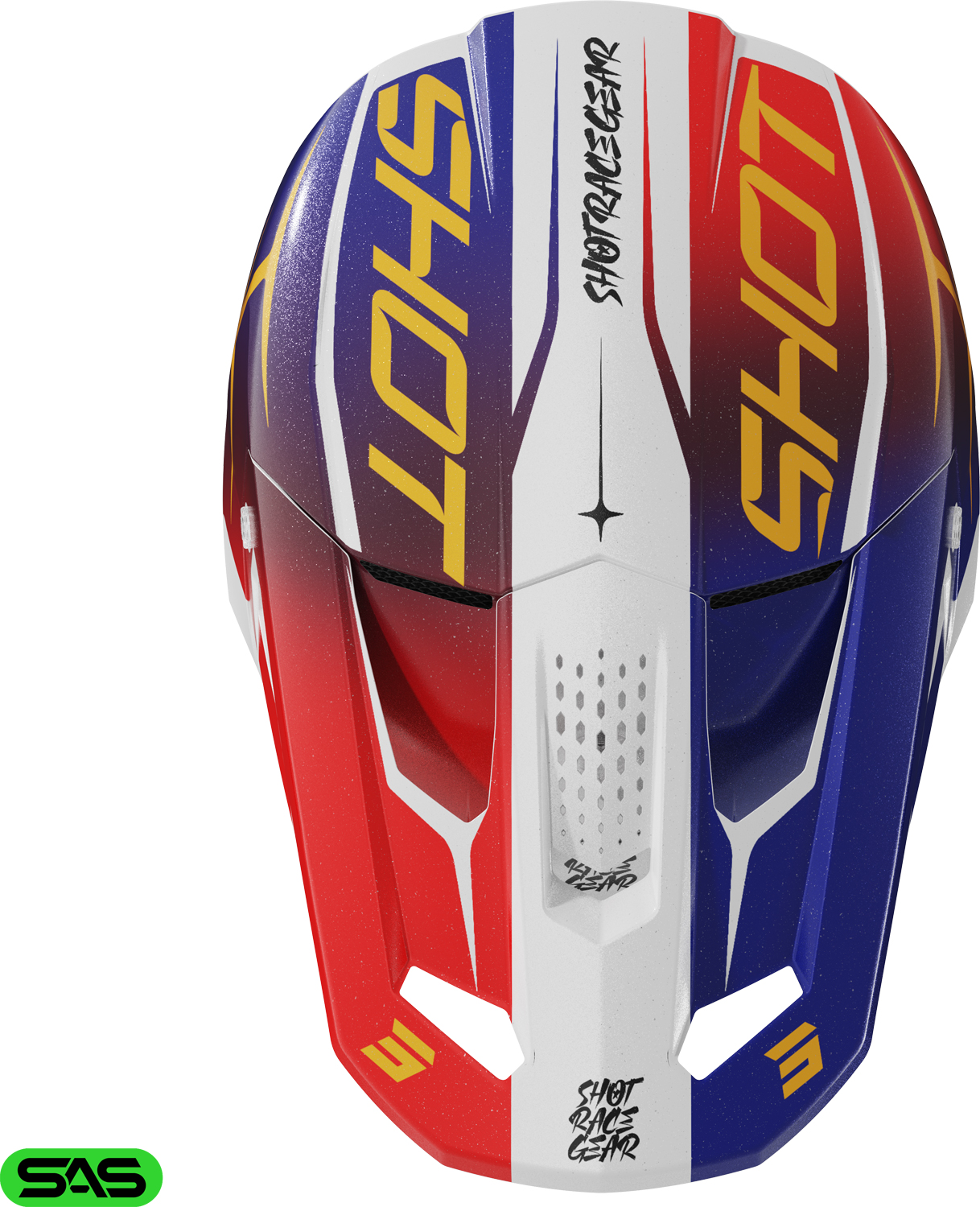 HELMET SPEED KID SIDE RED_BLUE_PEARLY SHOT 