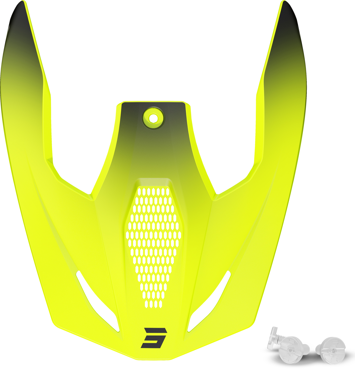 Pala Capacete FURIOUS STREAM Amarela Neon Mate SHOT 