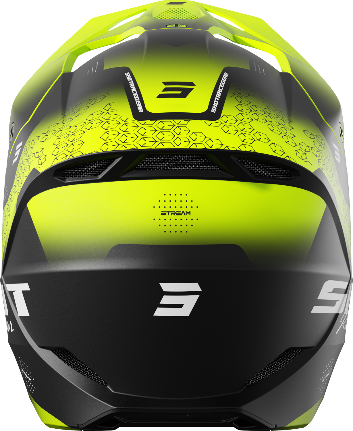Capacete FURIOUS STREAM Amarelo Neon Mate SHOT 