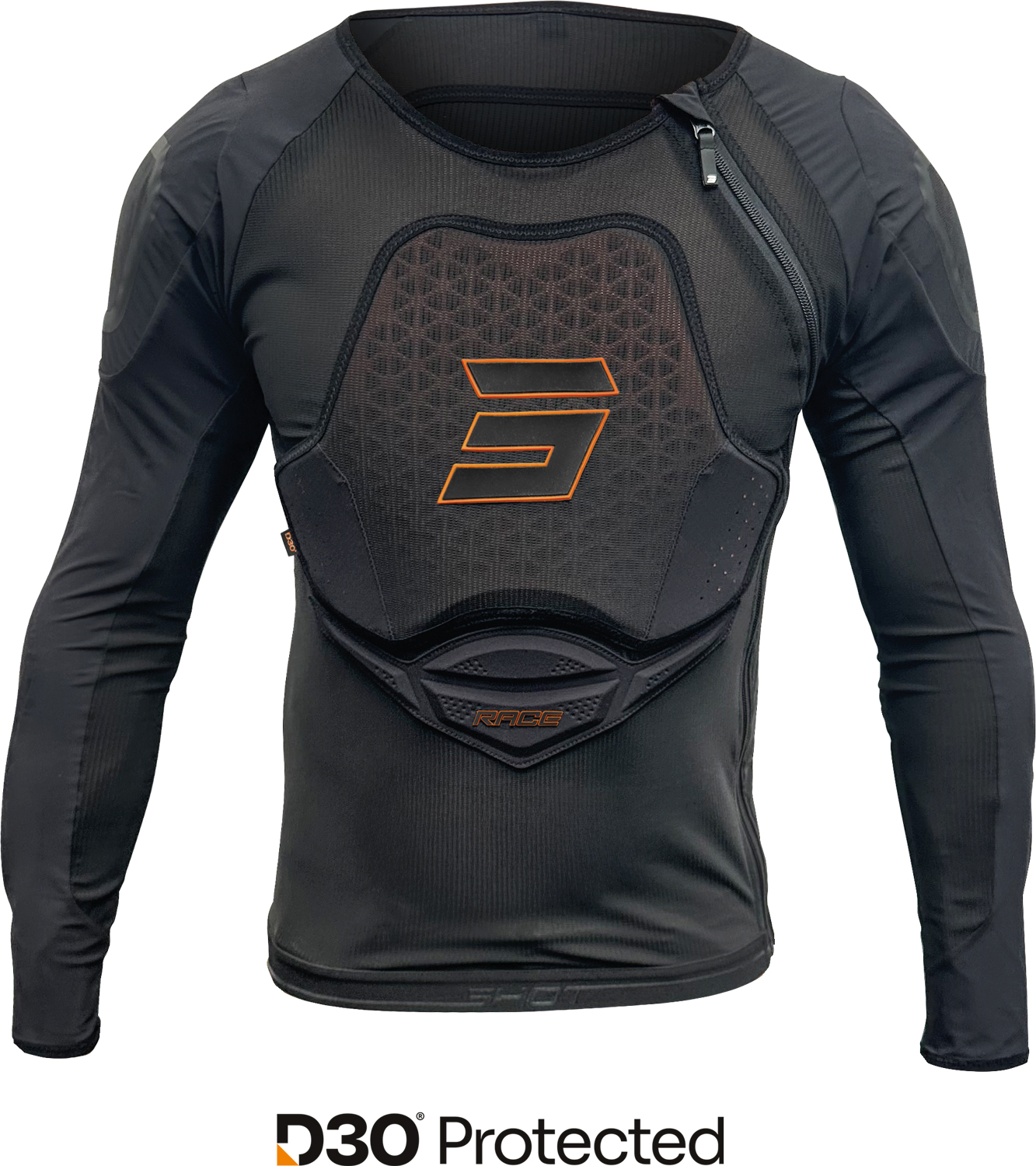 Colete Adulto RACE EVO D3O Preto SHOT 