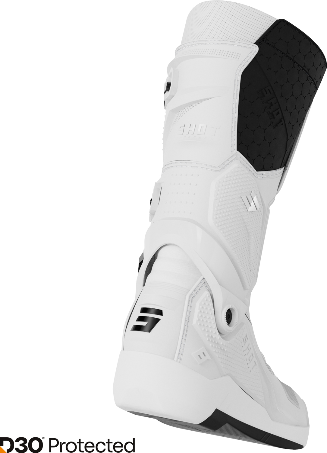 BOOTS RACE 8 WHITE SHOT 