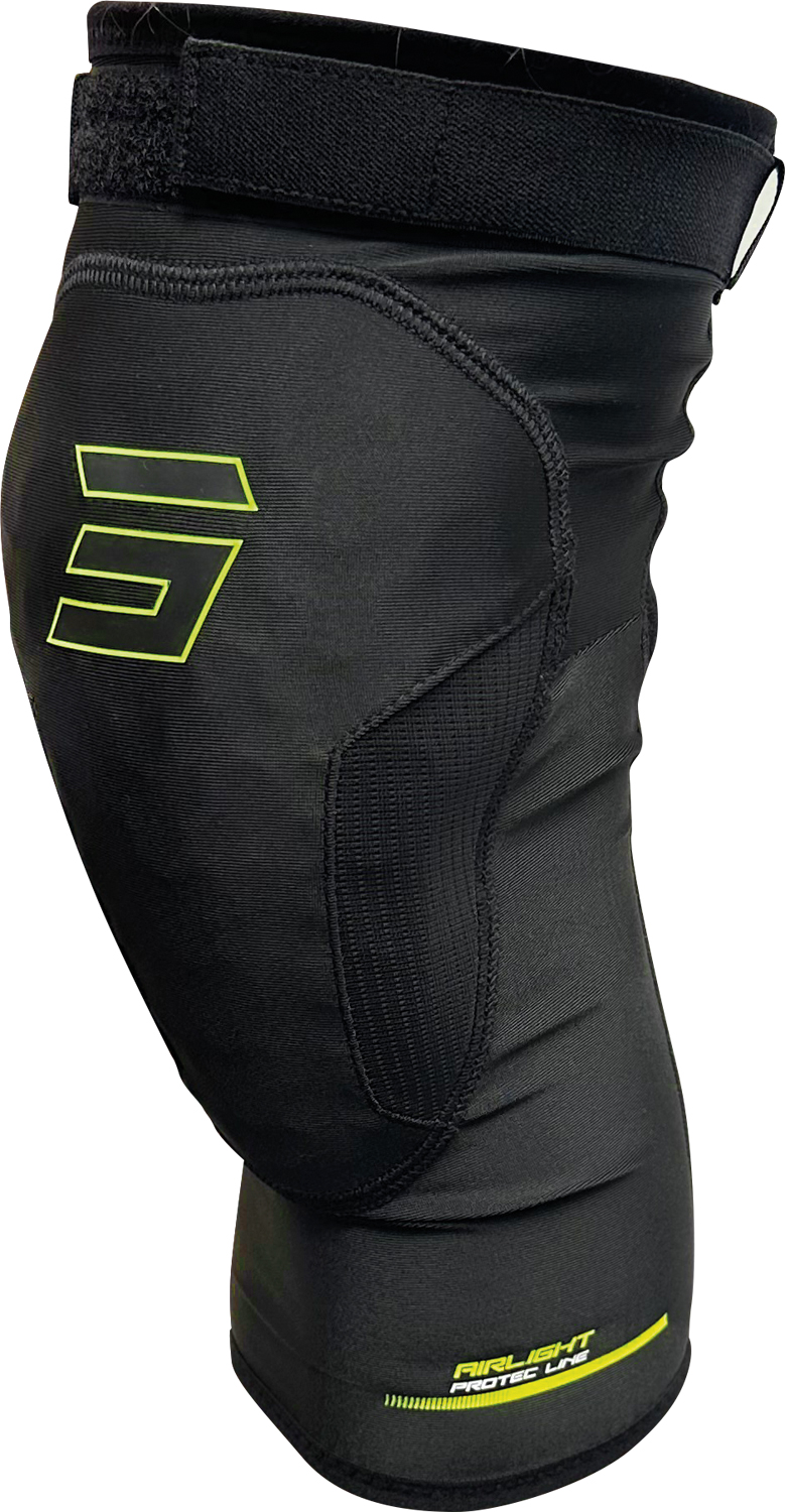 KNEE GUARDS AIRLIGHT 2.0 BLACK_NEON_YELLOW SHOT 