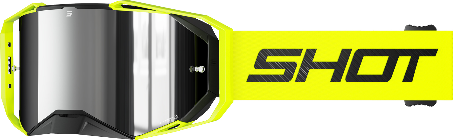 Oculos LITE SLASH Amarelos Neon Mate SHOT 