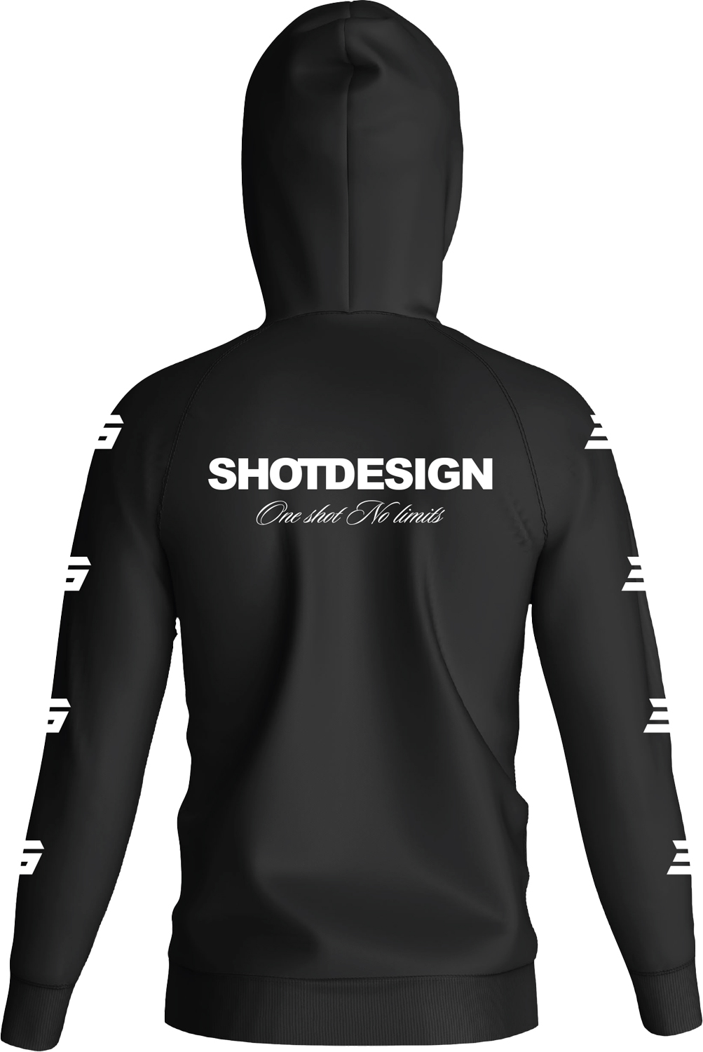 HOODIE DRIP BLACK SHOT 