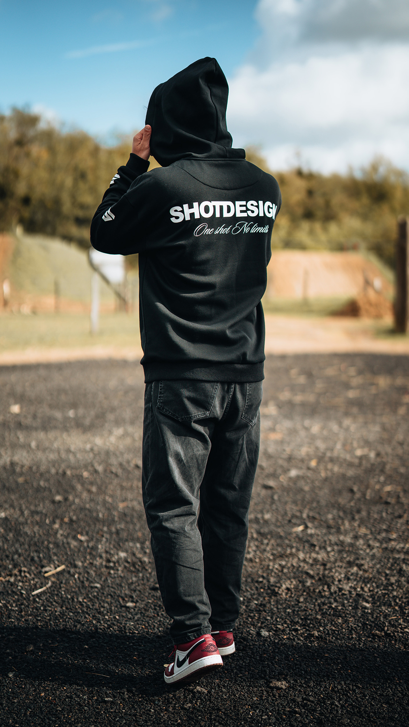 HOODIE DRIP BLACK SHOT 
