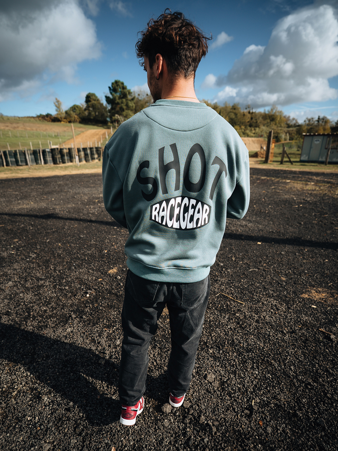 Sweatshirt FLOW Cáqui SHOT 