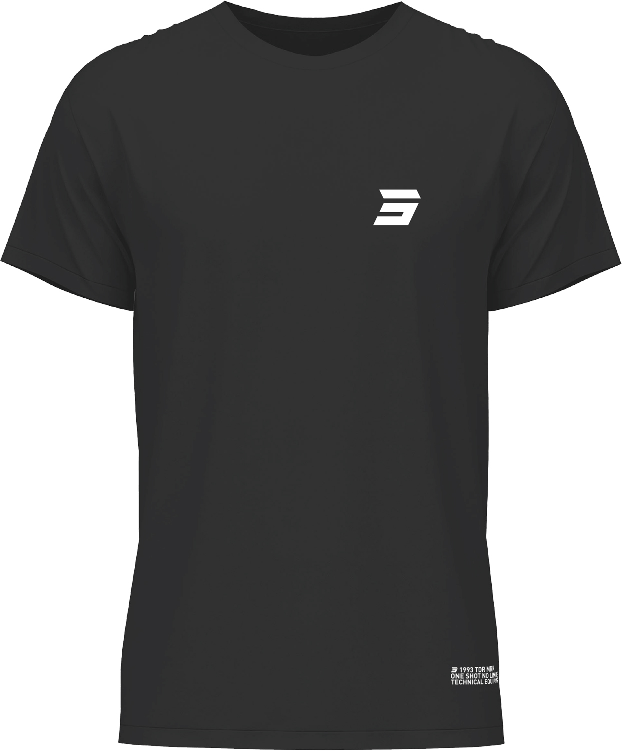 T-Shirt CREW Preta SHOT 
